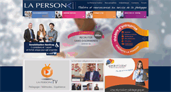 Desktop Screenshot of lapersona-institut.fr